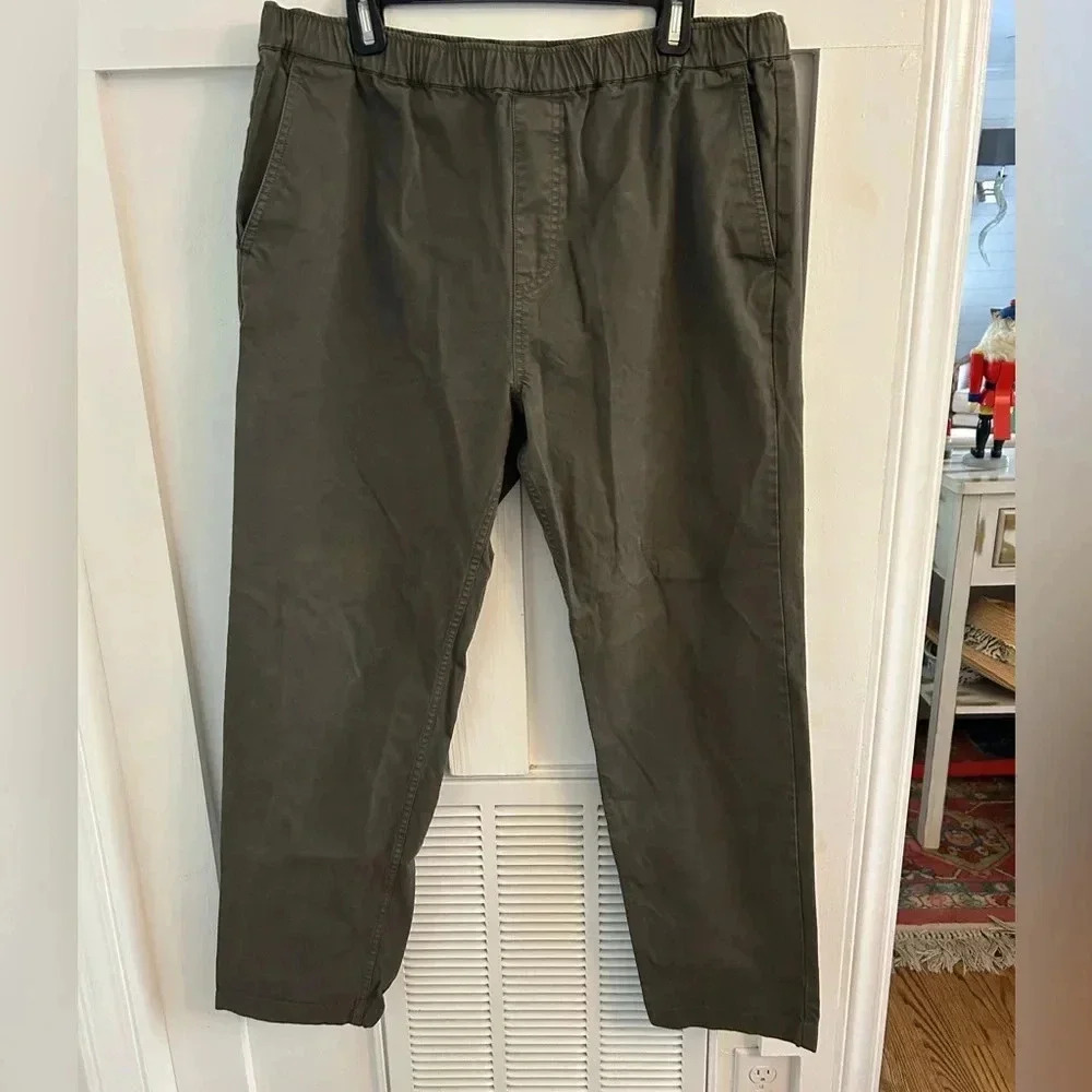 Outerknown Verano Beach Slim-Fit Hemp and Organic Cotton-Blend Trousers  XL